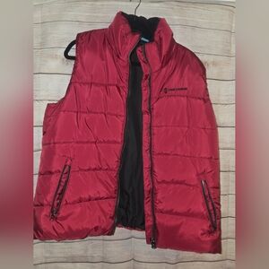 Free Country Woman's Red Puffer Vest